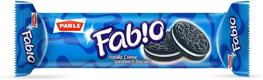 Parle Fabio Vanilla Cream 9 /- (120 pcs )