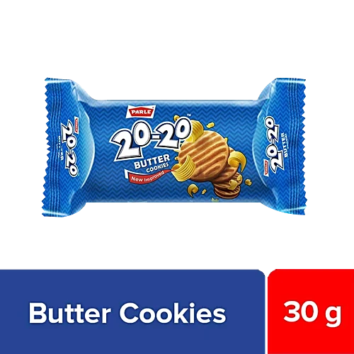 20-20 Butter Cookies MRP 10/- (120PCS)
